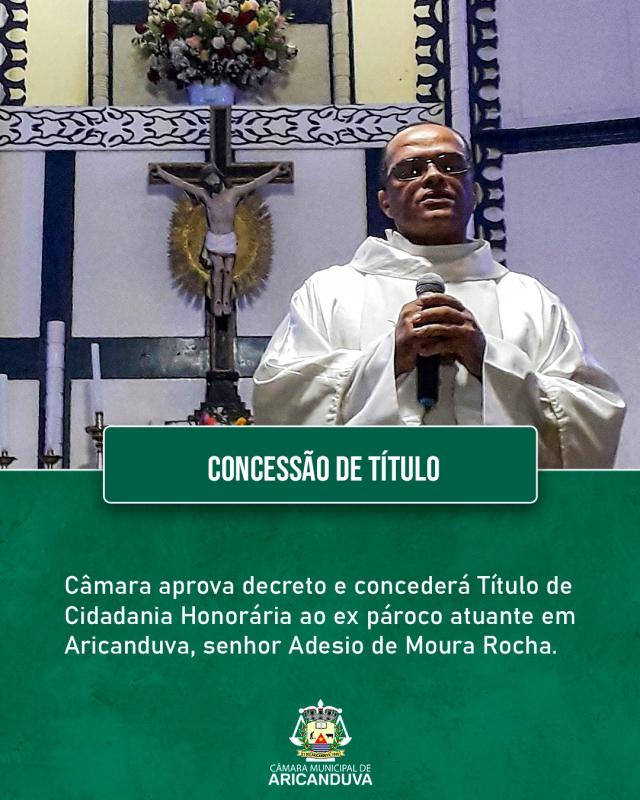 CONESSÃO DE TÍTULO DE CIDADANIA HONORÁRIA